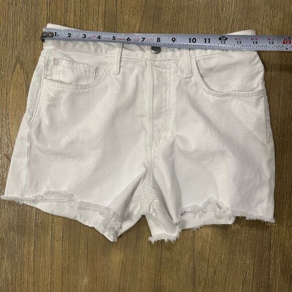 Favorite Daughter The Juni High Rise Cutoff Shorts size 27 white - Picture 4 of 11
